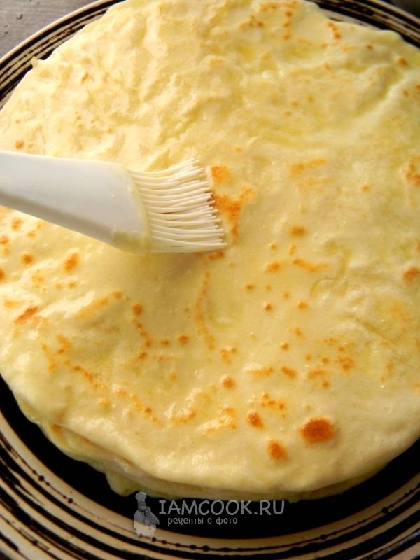 Рецепт хычины с картошкой и сыром