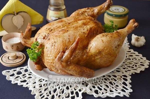 Курица в аэрогриле целиком рецепт с фото пошагово