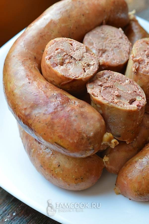 Гречневая колбаса с куриной печенью, пошаговый рецепт на ккал, фото, ингредиенты - Оксана