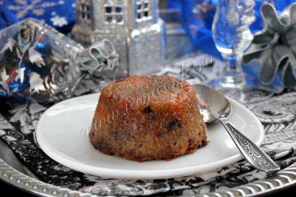 Английский рождественский пудинг рецепт с фото пошагово