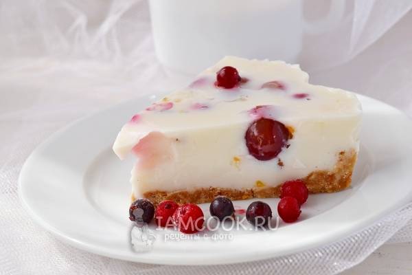 Творожно йогуртовый торт рецепт фото пошагово и видео