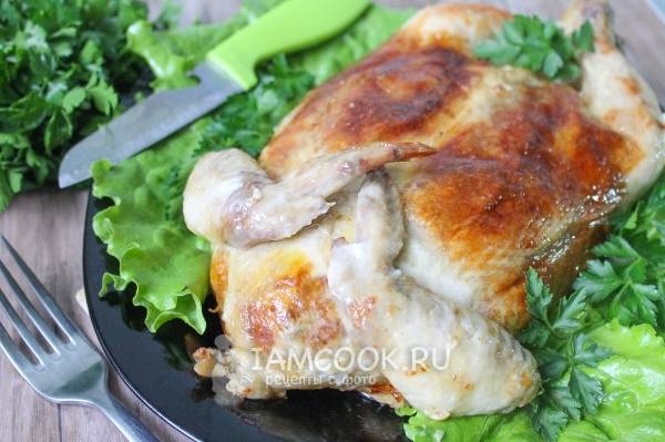 Курица с блинами в духовке – пошаговый рецепт приготовления с фото