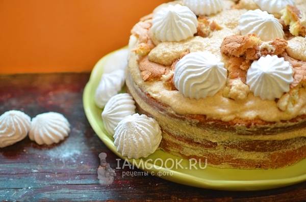 Торт Наполеон с вареной сгущенкой простой домашний рецепт пошагово с фото