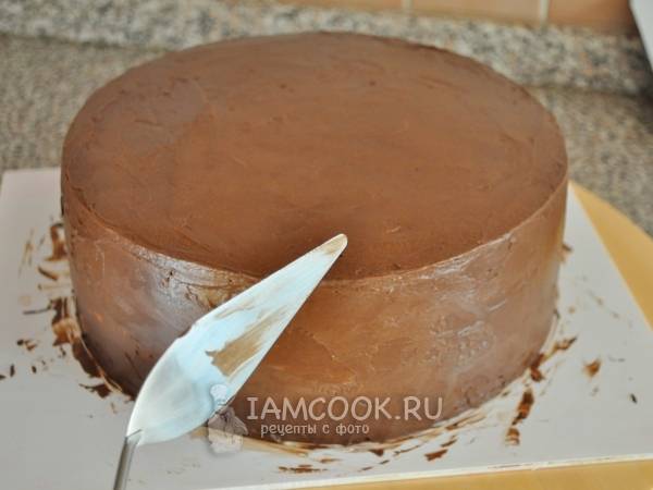 Ганаш на белом шоколаде для выравнивания торта