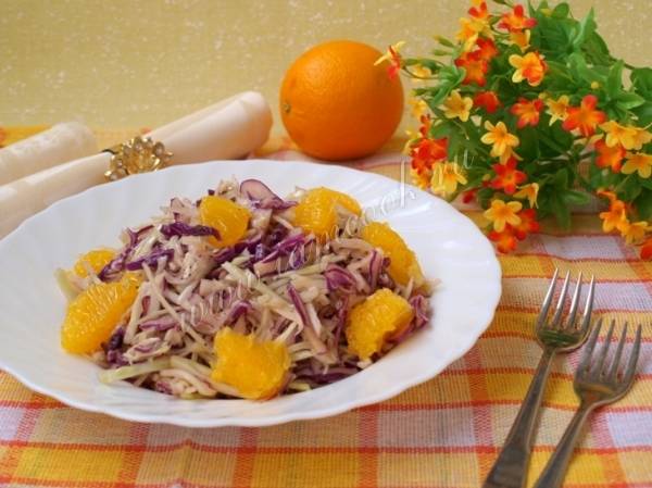 Салат «Трио» — рецепт с фото | Recipe | Food, Vegetables, Cabbage