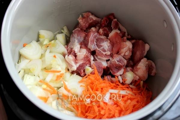 Бигус в мультиварке: рецепт с мясом из свежей капусты | Меню недели