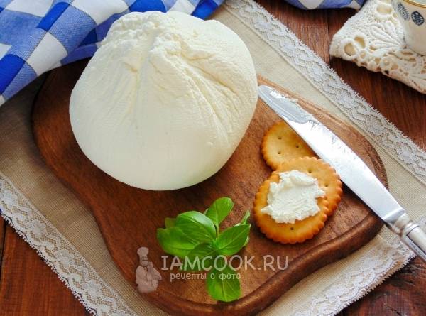 Сыр Рикотта из молока и сливок рецепт с фото пошагово