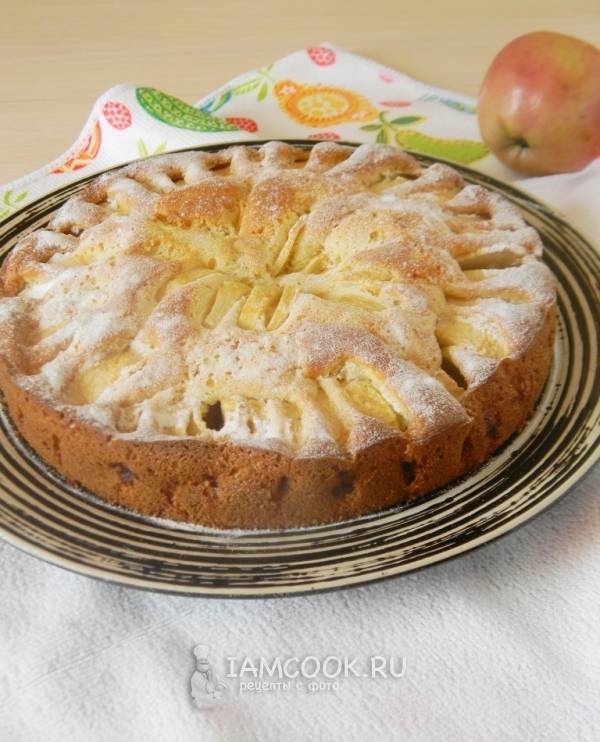 Корнуэльский яблочный пирог — рецепт с фото
