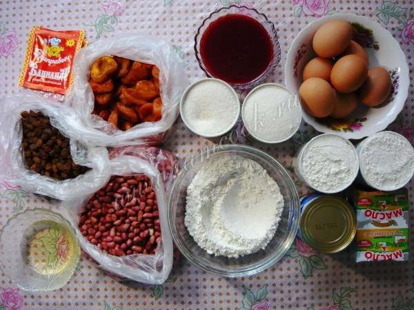 Кекс с орехами и сухофруктами в мультиварке - простой и вкусный рецепт с пошаговыми фото