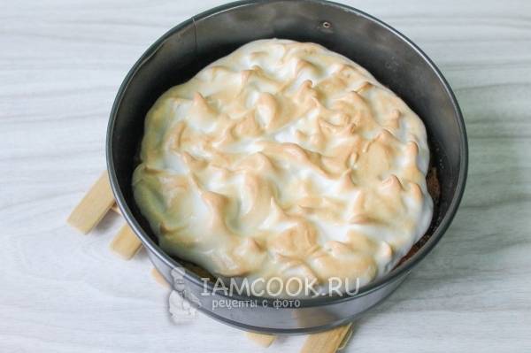 Песочный пирог с лимонным курдом – кулинарный рецепт