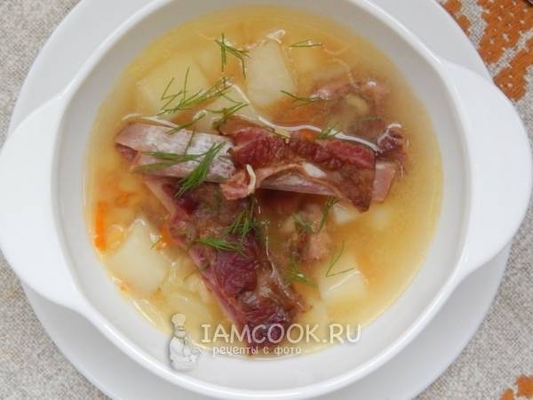 Гороховый суп с копчеными ребрами - пошаговый рецепт с фото на демонтаж-самара.рф