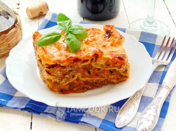 Лазанья. Рецепт известного итальянского повара Антонио Карлучча.