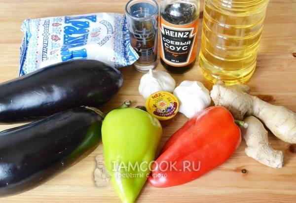 Салат с баклажанами в кисло-сладком соусе – пошаговый рецепт приготовления с фото