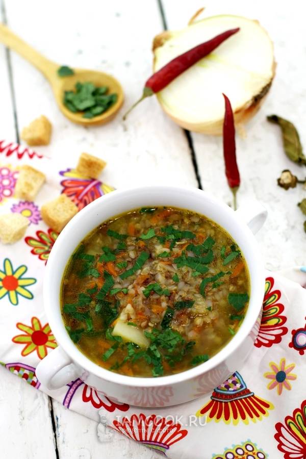 Гречневый суп в мультиварке: готовим вкусный обед без проблем