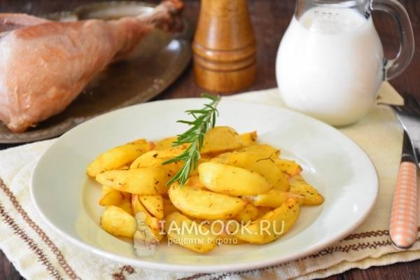 Картошка в рукаве в духовке - 10 рецептов приготовления с пошаговыми фото