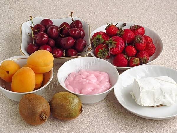 Фруктово-ягодные десерты, рецептов, фото-рецепты