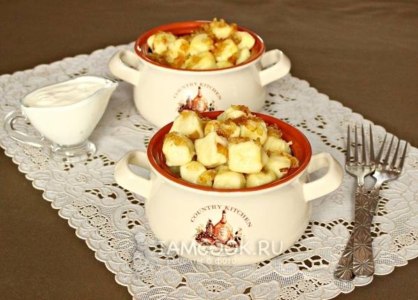 Ленивые вареники с картошкой, пошаговый рецепт с фото от автора Геннадий Усачев на ккал