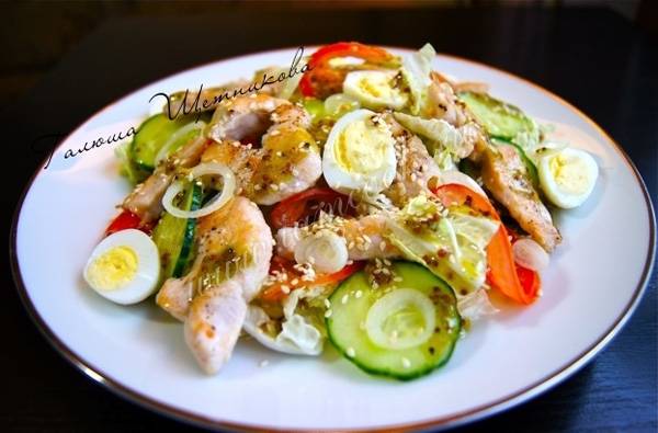 Салат из куриного филе с кукурузой - пошаговый рецепт с фото на пластиковыеокнавтольятти.рф