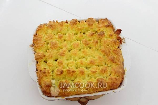 Запеканка картофельная с мясом