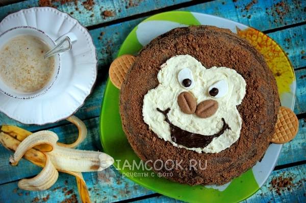 Новогодний торт «обезьянка». Идеи приготовления новогоднего торта 2016
