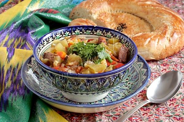Как приготовить: Лагман с рисом по-узбекски — рецепт и советы от Бабушки Эммы