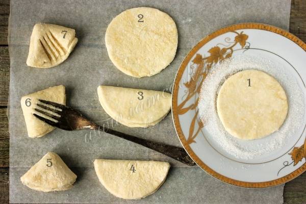 Печенье Гусиные лапки - рецепт с фотографиями - Patee. Рецепты