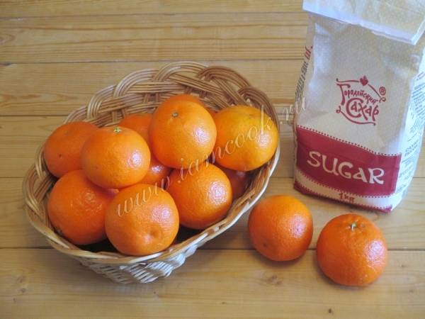 Варенье из мандаринов с апельсинами