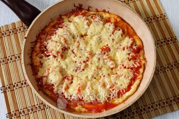 Пицца минутка - пошаговый рецепт с фото