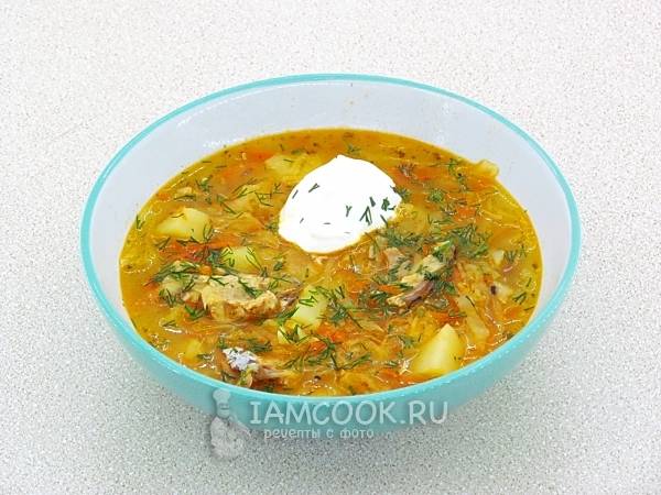 Суп из рыбных консервов в мультиварке – вкусное блюдо: рецепт с фото и видео