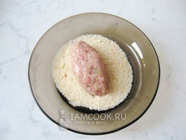 Мясные зразы с грибами в духовке — рецепт с фото пошагово