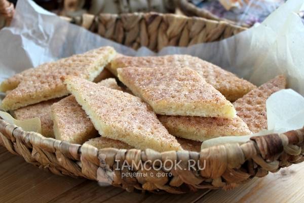 Печенье Земелах с корицей домашнее простой рецепт пошаговый
