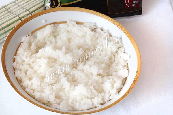 Рис для роллов с уксусом