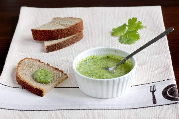 Соус из зелени — рецепт с фото пошагово