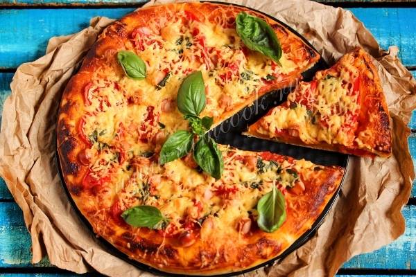 Как приготовить рецепт Пицца «Дьябола»