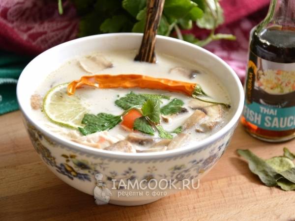 Суп «Том Кха» — рецепт с фото