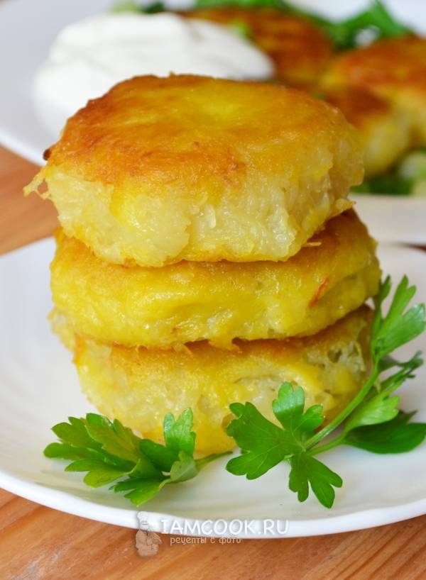 Драники с сыром (без яиц) — рецепт с фото пошагово
