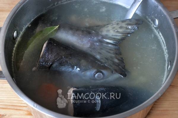 Рыбный суп из кеты в мультиварке