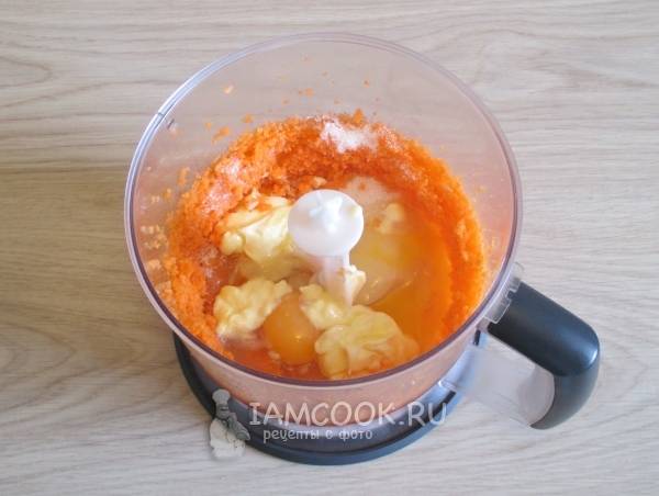 Как приготовить рецепт Морковная запеканка в мультиварке для детей