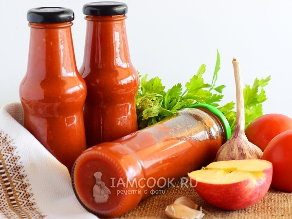 Домашний кетчуп с яблоками, пошаговый рецепт на ккал, фото, ингредиенты - fgalija
