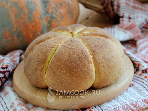 Тыквенный хлеб – рецепт — Шуба