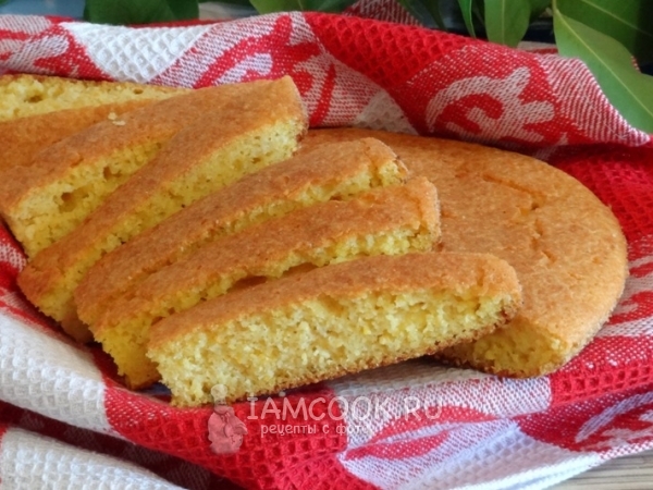 Кукурузный хлеб без дрожжей в духовке — пошаговый рецепт | paraskevat.ru