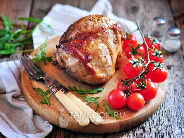Свиной окорок в духовке – пошаговый рецепт приготовления с фото