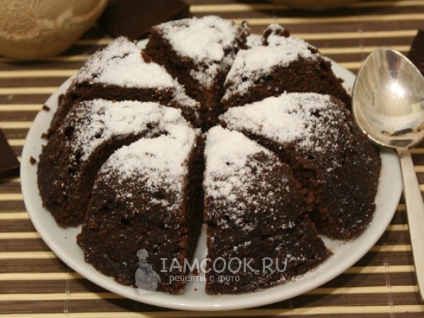 Сметанные кексы с горьким шоколадом в микроволновке - пошаговый рецепт с фото