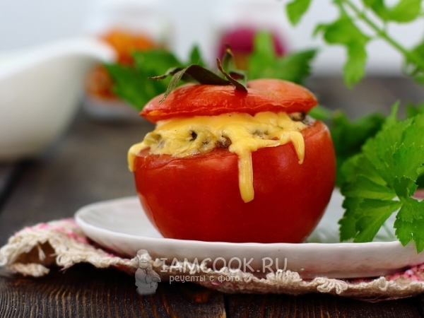 Запеченные помидоры с сыром - пошаговый рецепт с фото на malino-v.ru