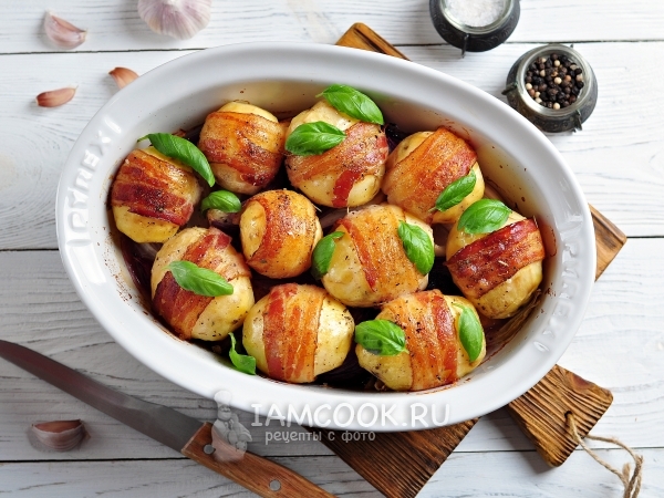 картофель запеченный с колбасой в духовке рецепт | Дзен