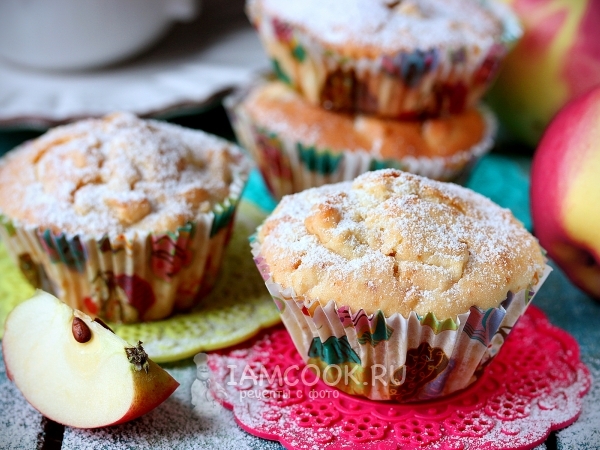 Рецепты выпечки: пирог с яблоками и брусникой, маффины с шоколадом