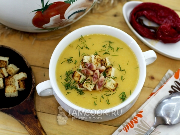 Суп-пюре из фасоли - рецепты с фото на Готовим дома