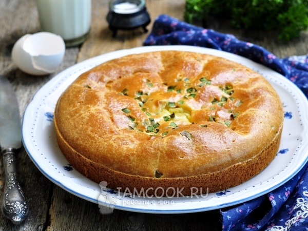 Картофельный пирог с грибами, пошаговый рецепт на ккал, фото, ингредиенты - Elen@Lat