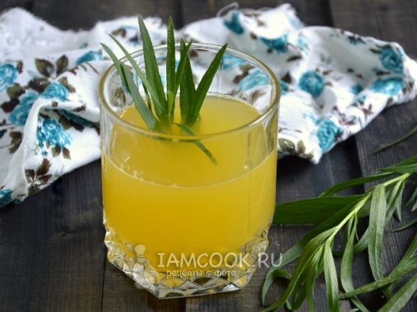 Апельсиновый напиток с эстрагоном, рецепт с фото