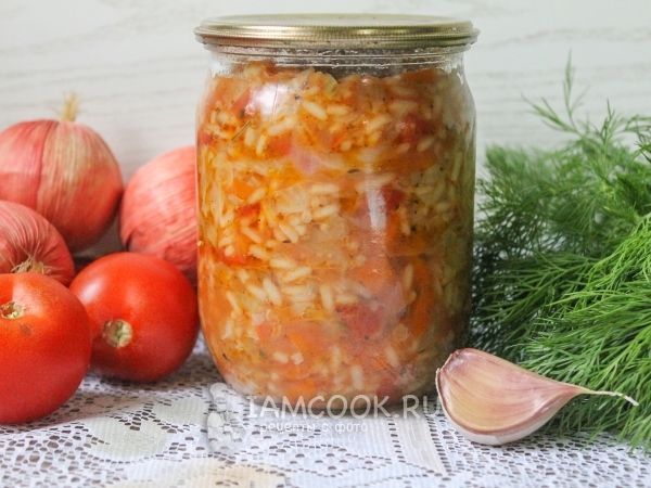 Закуска из помидоров, перца и риса, пошаговый рецепт с фото от автора наталья шилова